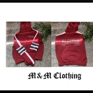 Letter Hooded Sweatshirt